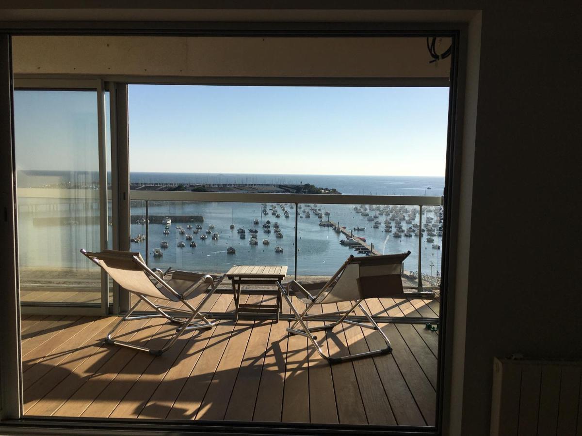 Tres Beau T2 Face Mer Avec Superbe Vue Sur La Baie De La Baule Pornichet Luaran gambar